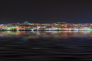 Wall Mural - Night view of Kusadasi Turkey