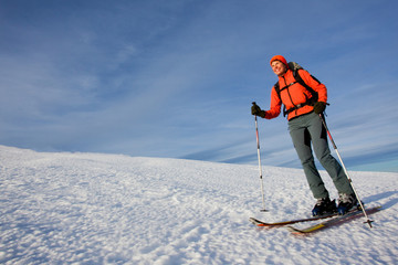 Canvas Print - Skier