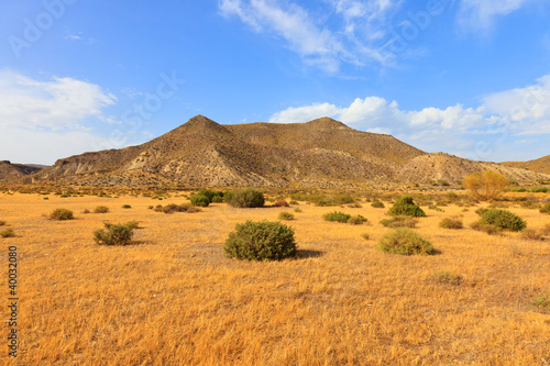 Fotografie, Obraz Tabernas poušť, Andalusie, Španělsko, Evropa kino umístění film