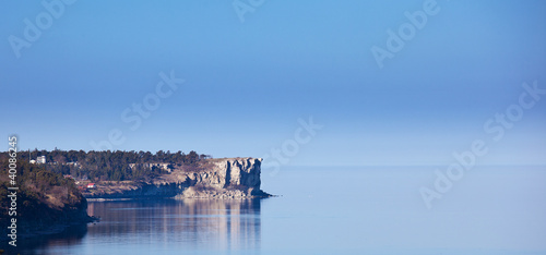 Fotomural  cliffs over the sea