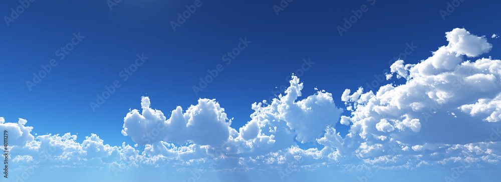 空　雲　　cloud sunny sky - obrazy, fototapety, plakaty 