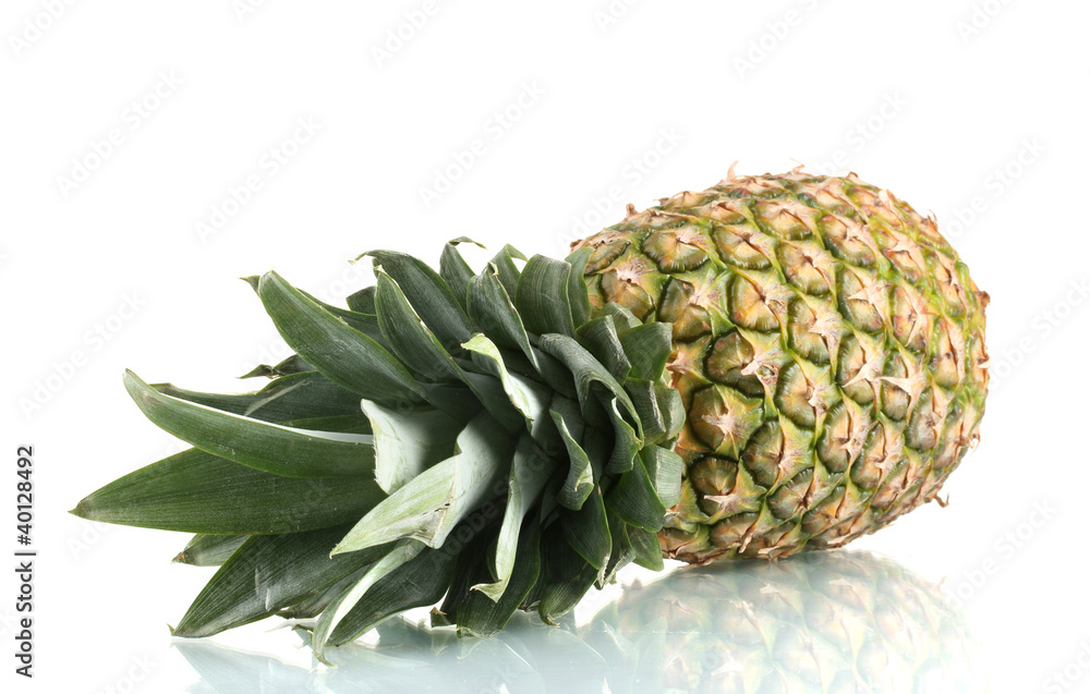 Pineapple isolated on white