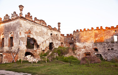 Medziboz castle ruins 3