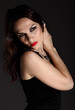 © Sergey Nivens - Studio portrait of young beautiful woman