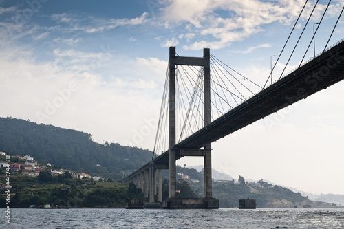 Tapeta ścienna Most rande nad vigo ria, pontevedra, Galicia, Hiszpania