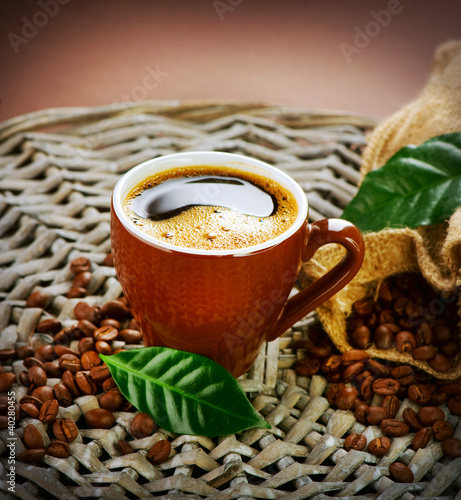 Tapeta ścienna na wymiar Coffee Cup