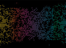 Artistic Pixels,  Digital Map Illustration