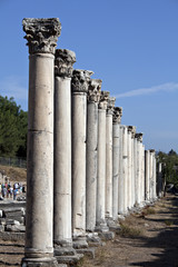 Wall Mural - Colums in The Western Gate of Agora