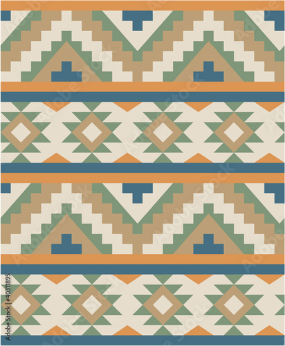 Obraz na płótnie canvas dwuczęściowy "dyptyk" Wzór w stylu navajo
