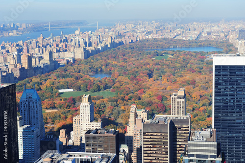 Tapeta ścienna Manhattan nowego jorku