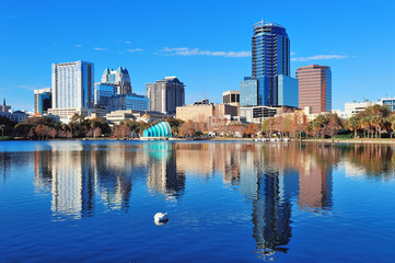 Canvas Print - Orlando morning