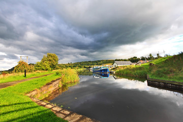 Poster - Forth & Clyde Canal, Scotland