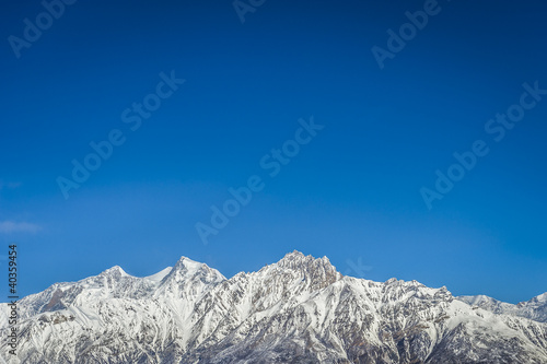 Naklejka samoprzylepna Panorama gór himalajskich
