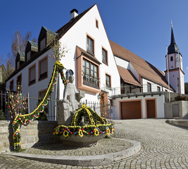 osterbrunnen in franken