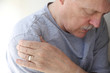 © nebari - shoulder pain in a senior man