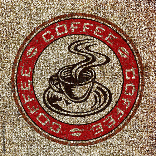 Naklejka na szybę Coffee-Label