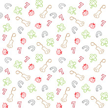 Lucky Charms Illustration Pattern