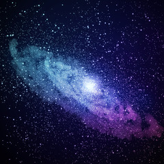 Wall Mural - space galaxy image