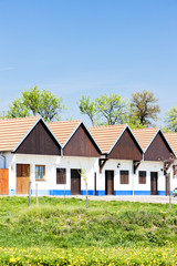 wine cellars, Kozojidky, Czech Republic