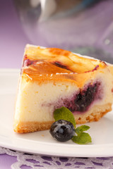 Wall Mural - tasty cheesecake