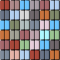 Wall Mural - Abstract structure in pastel tones