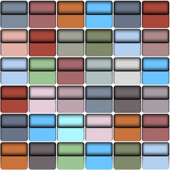 Wall Mural - Background with  colorful blocks