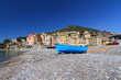 seaside in Sori, Liguria, Italy