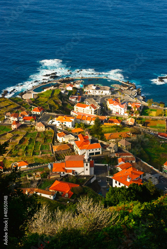 Naklejka samoprzylepna Porto moniz, wyspa Madera, Portugalia
