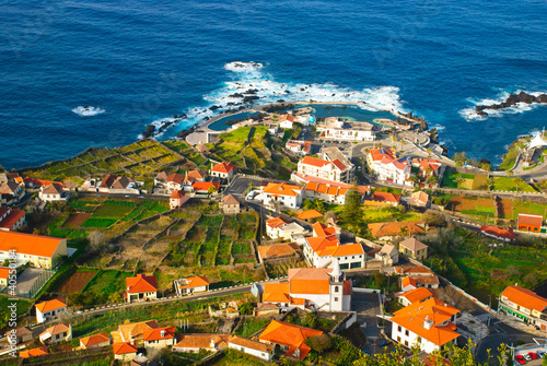 Naklejka samoprzylepna Porto moniz, wyspa Madera, Portugalia