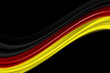 Abstract illustrated german color background design for sport events