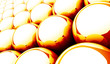 Kugel Matrix Hintergrund - Orange Rot Weiß 08