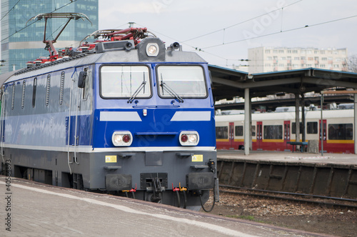 Plakat na zamówienie locomotive, the train