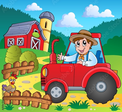 Tapeta ścienna Obraz tematu farmy 3