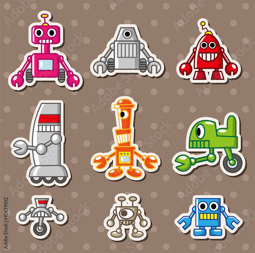Tapeta ścienna Naklejki robota