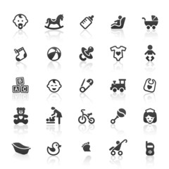 black baby icons