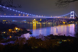 Fatih Sultan Mehmet Bridge at the night 6