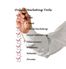 Poster - Online marketing tools