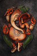 Ganesha made with clay