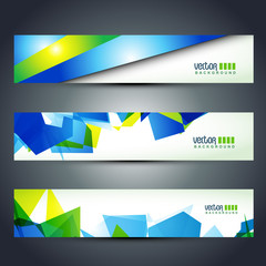 Wall Mural - vector header