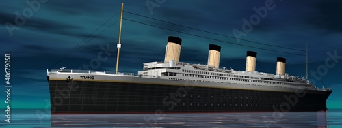 Valokuvatapetti Titanic