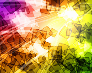Wall Mural - abstract bright colourful background