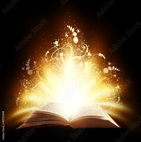 Board z aluminiowym obramowaniem Magiczna książka