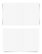 © Albachiaraa - Realistic memo notes or business cards with shadow.