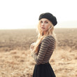 © VectorART - beautiful blonde posing in a field