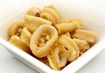 Canvas Print - Calamares fritos