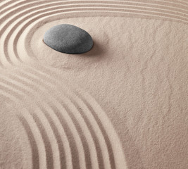 Canvas Print - japanese zen garden