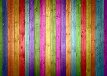 COLORFUL WOOD PLANKS