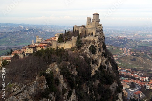 Obraz na płótnie canvas trzyczęściowy "tryptyk" San Marino