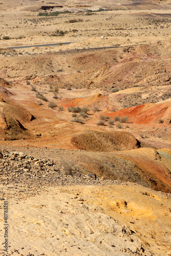 Naklejka na szybę Negev desert, Israel