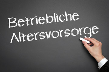 Poster - Betriebliche Altersvorsorge